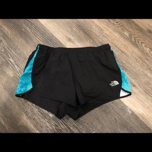womans north face flight series shorts